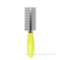Double Sided Stainless Steel Pin Pet Removal Comb